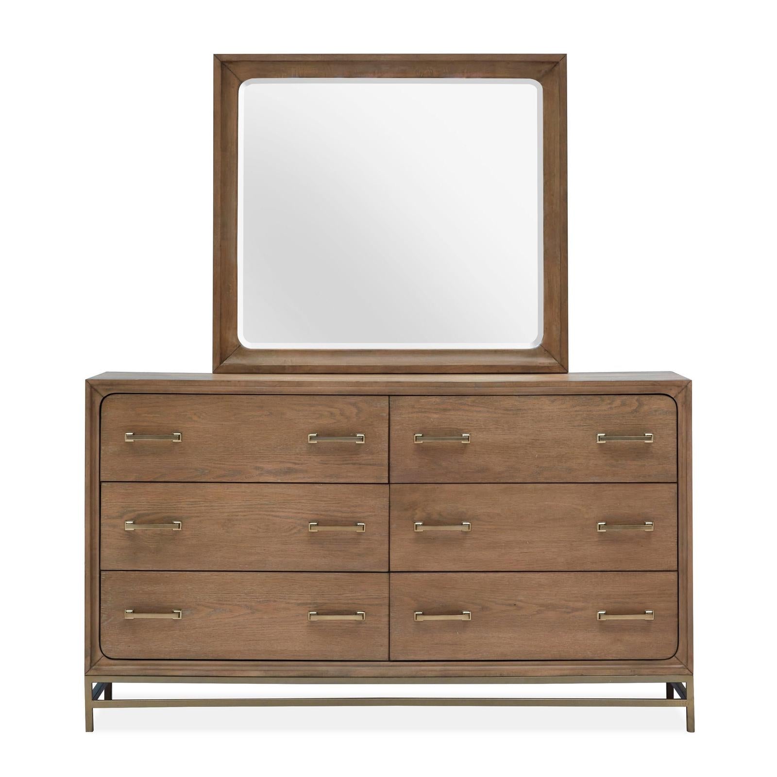 Magnussen Home Lindon Belgian Wheat & Coffee Bean Double Drawer Dresser