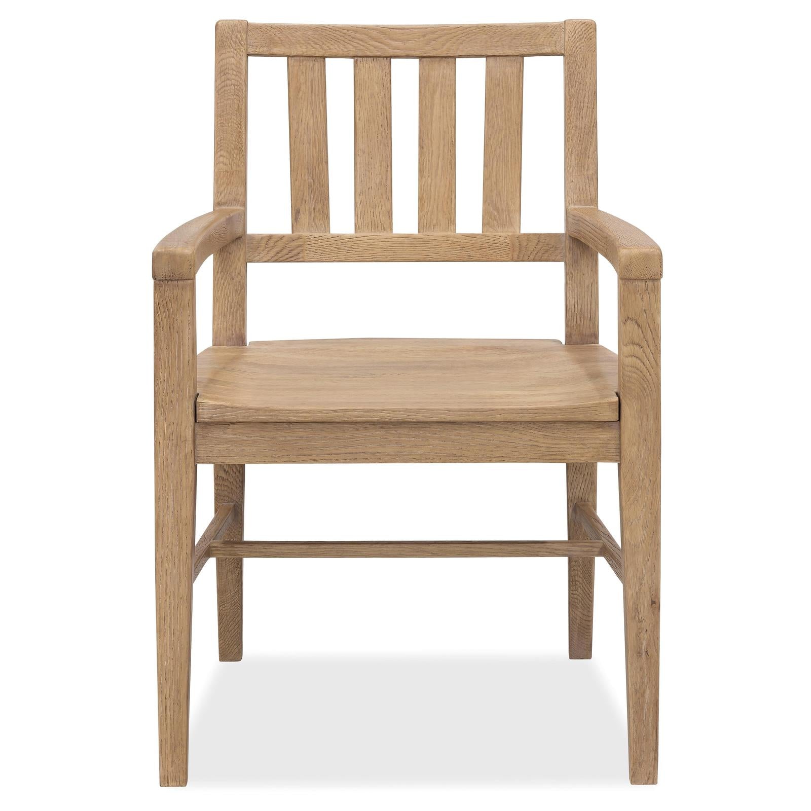 Hooker Furniture Driftwood Splatback Arm Chair