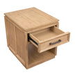 Magnussen Home Burnham Sable Dusk Rectangular End Table