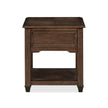 Magnussen Home Cormac Brown Rectangular End Table