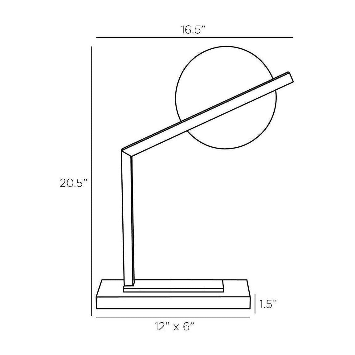 Arteriors Zahar Desk Lamp