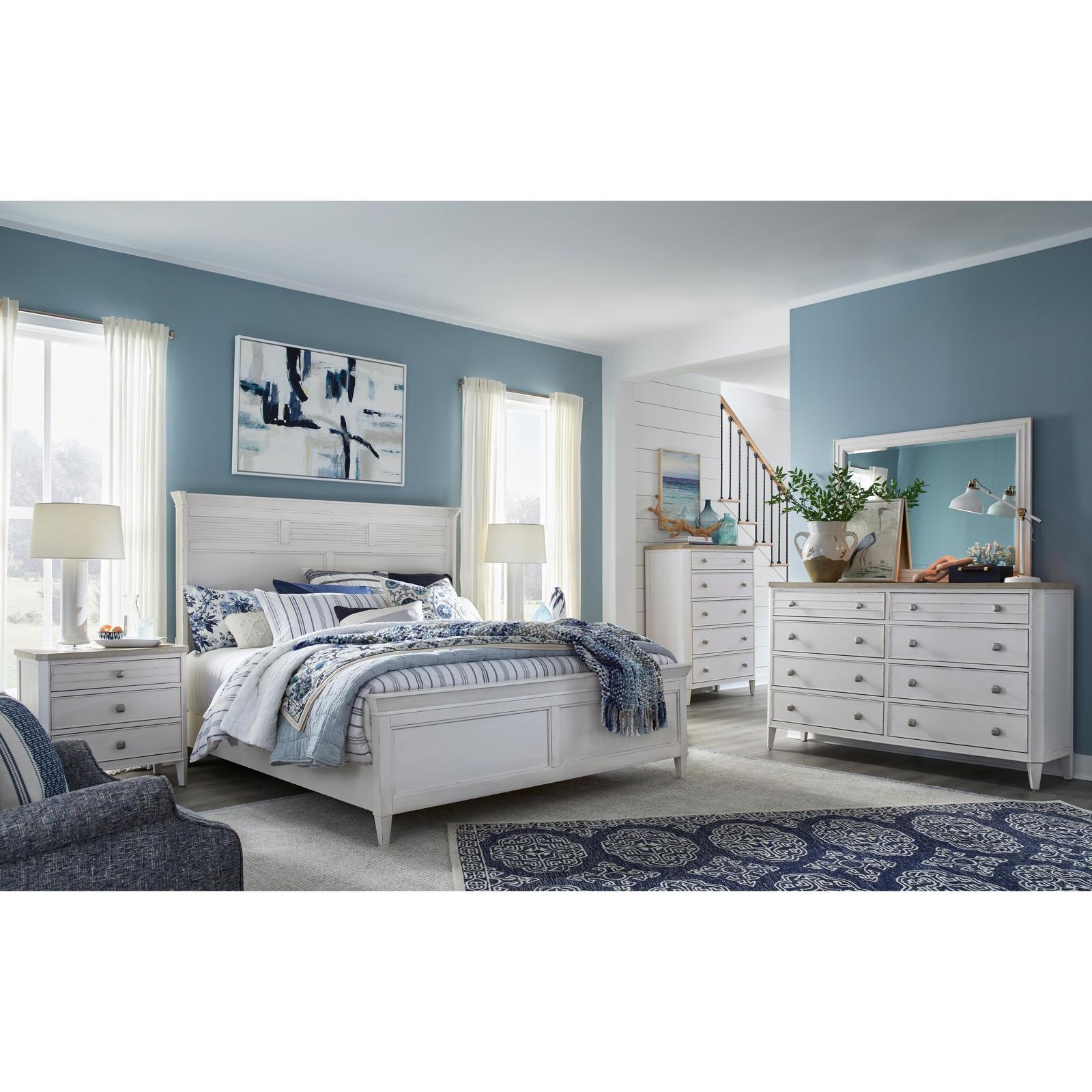Salt Life Home Echo Isles Sea Pearl and Driftwood Double Drawer Dresser