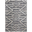 Feizy Mynka 39IBF Transitional Diamond in Gray/Ivory
