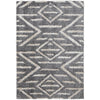 Feizy Mynka 39IBF Transitional Diamond in Gray/Ivory