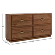 Magnussen Home Selena Brown Double Drawer Dresser
