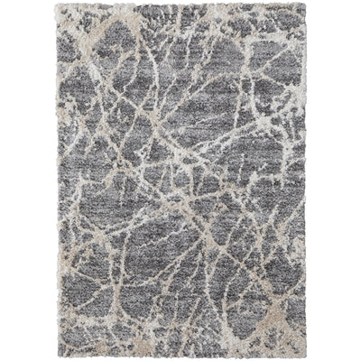 Feizy Mynka 39IDF Transitional Abstract in Gray/Ivory