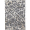 Feizy Mynka 39IDF Transitional Abstract in Gray/Ivory