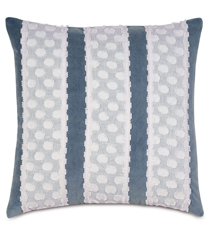 Eastern Accents Penelope Denim Stripe Decorative Pillow