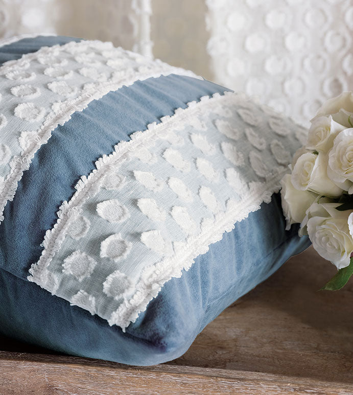 Eastern Accents Penelope Denim Stripe Decorative Pillow