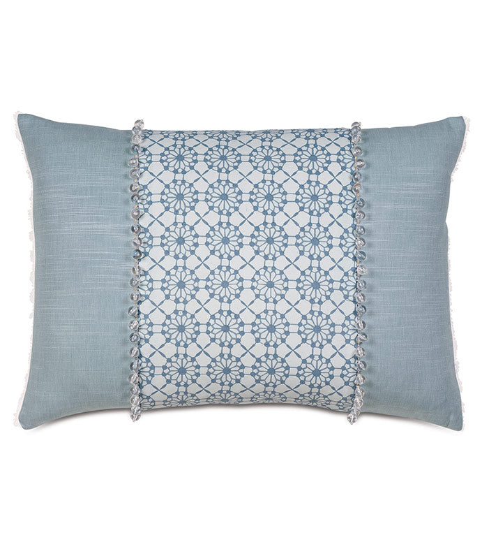 Eastern Accents Penelope Beaded Decorative Pillow