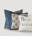 Eastern Accents Penelope Denim Decorative Pillow