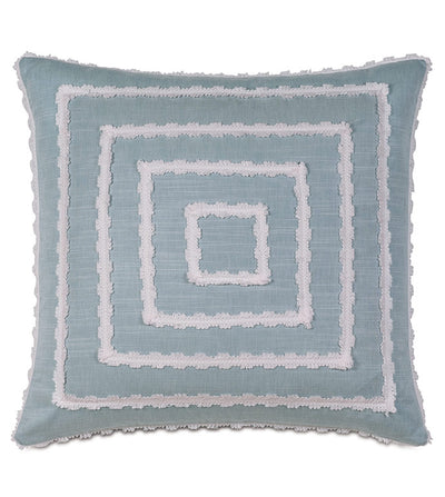 Eastern Accents Penelope Mitered Trim Decorative Pillow