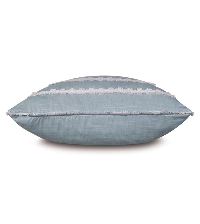 Eastern Accents Penelope Mitered Trim Decorative Pillow