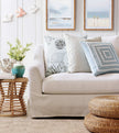 Eastern Accents Penelope Mitered Trim Decorative Pillow