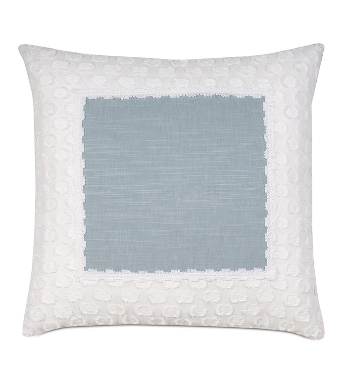 Eastern Accents Penelope Mitered Border Decorative Pillow