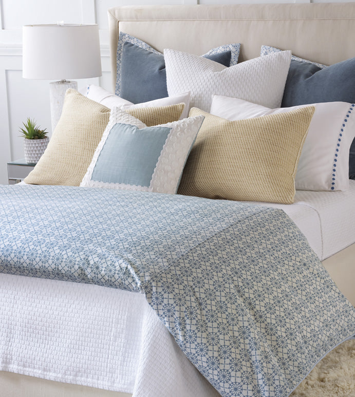 Eastern Accents Penelope Mitered Border Decorative Pillow