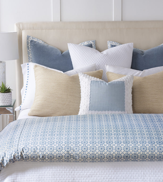 Eastern Accents Penelope Mitered Border Decorative Pillow