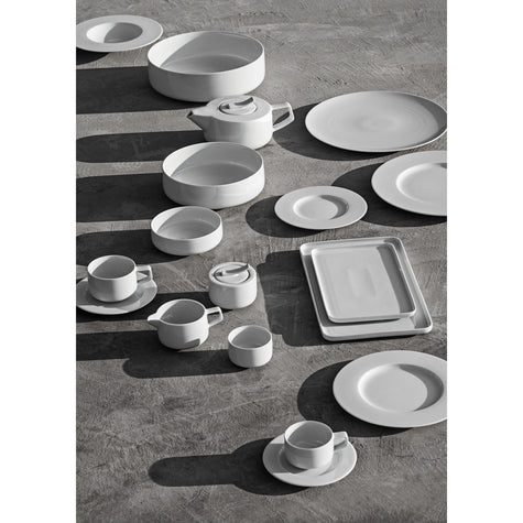 Vista Alegre Silk Road White Soup Plate 25