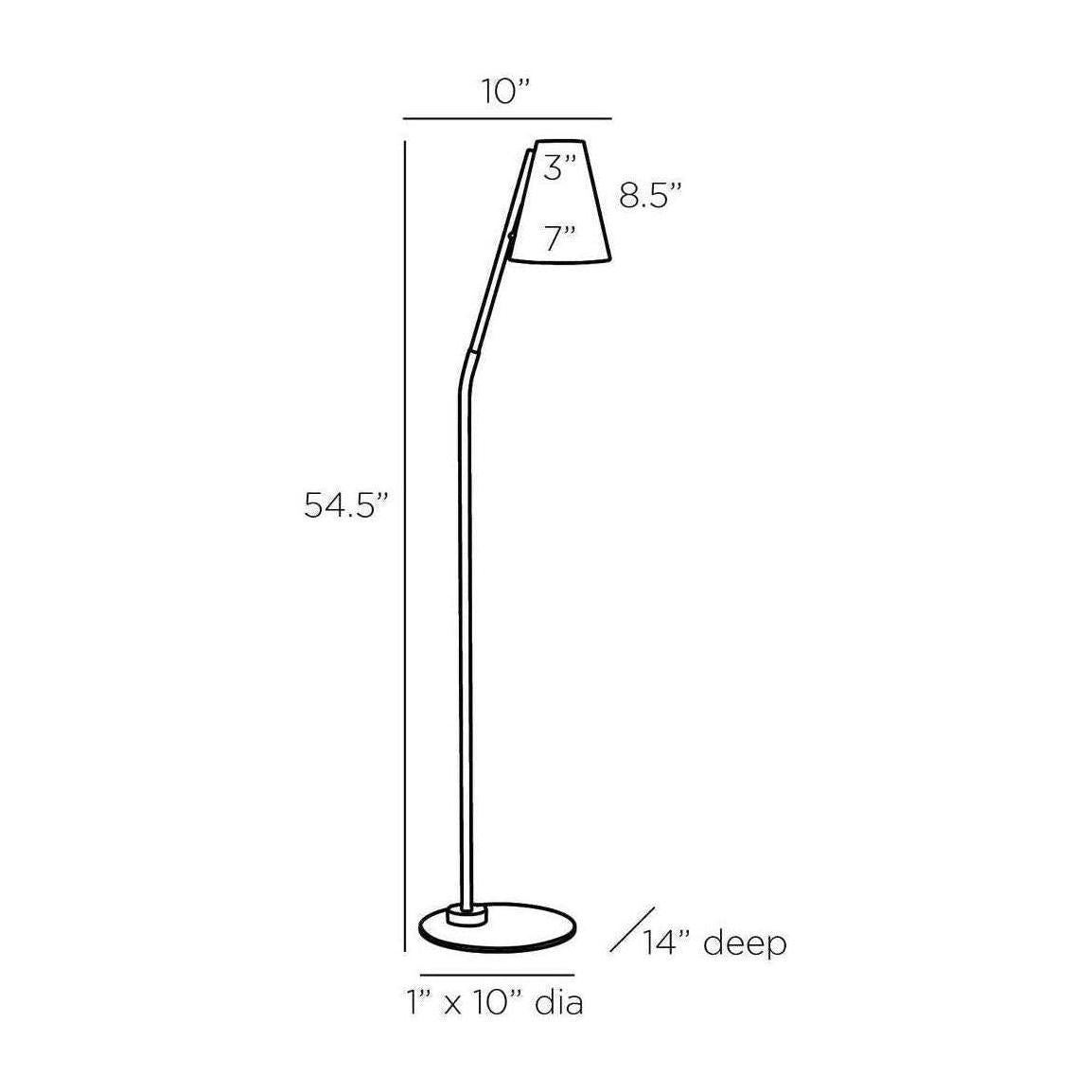 Arteriors Zealand Floor Lamp