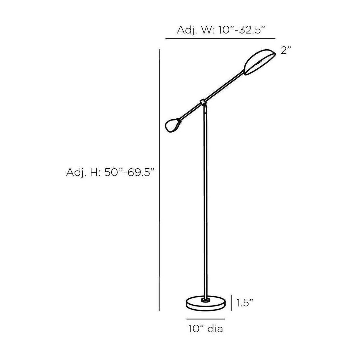 Arteriors Alaric Floor Lamp