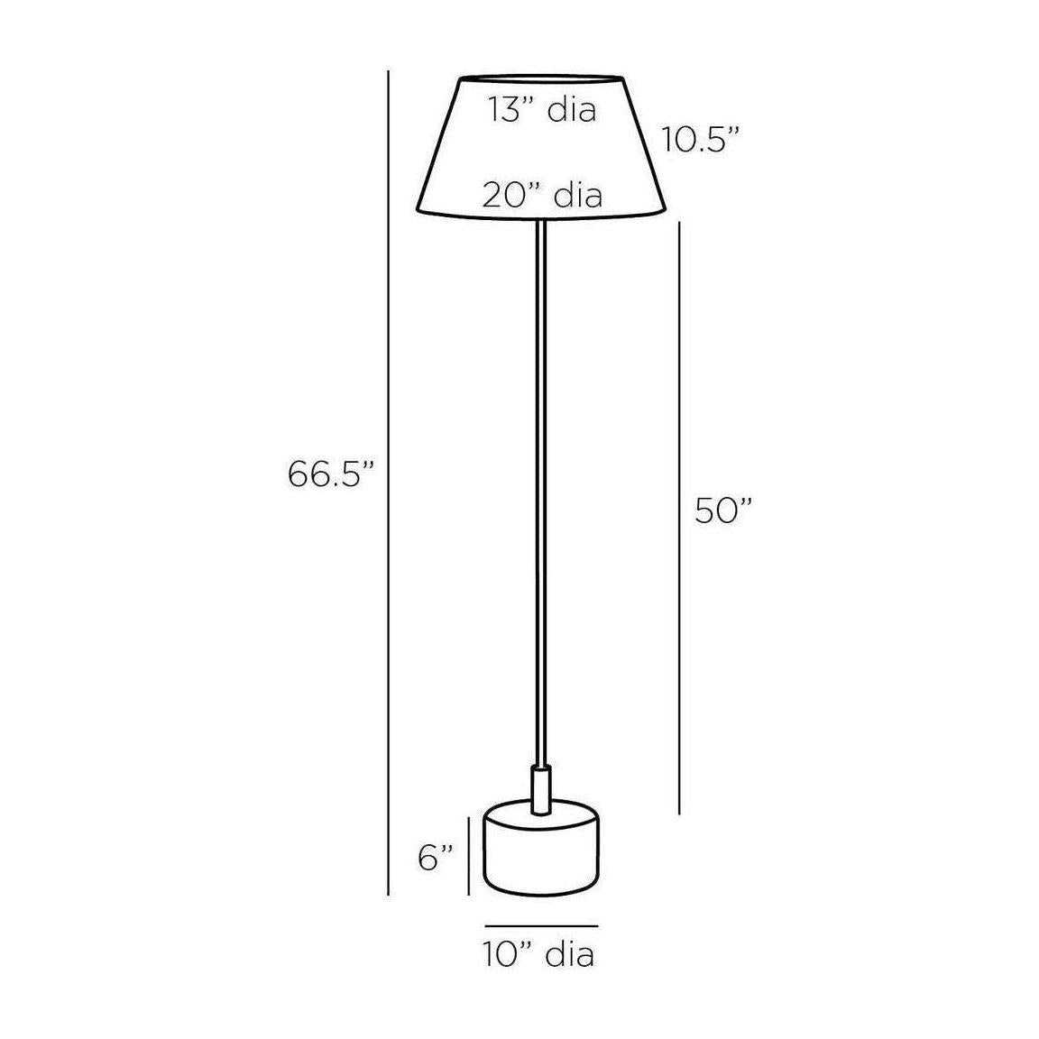 Arteriors Xena Floor Lamp