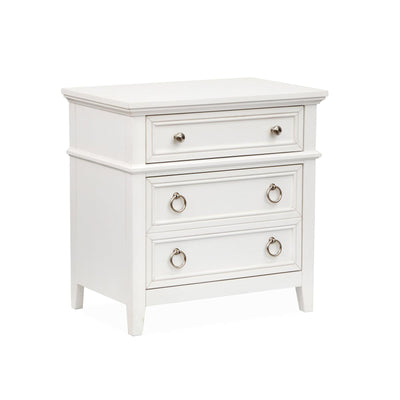 Magnussen Home Juniper Hill Whisper White Drawer Nightstand