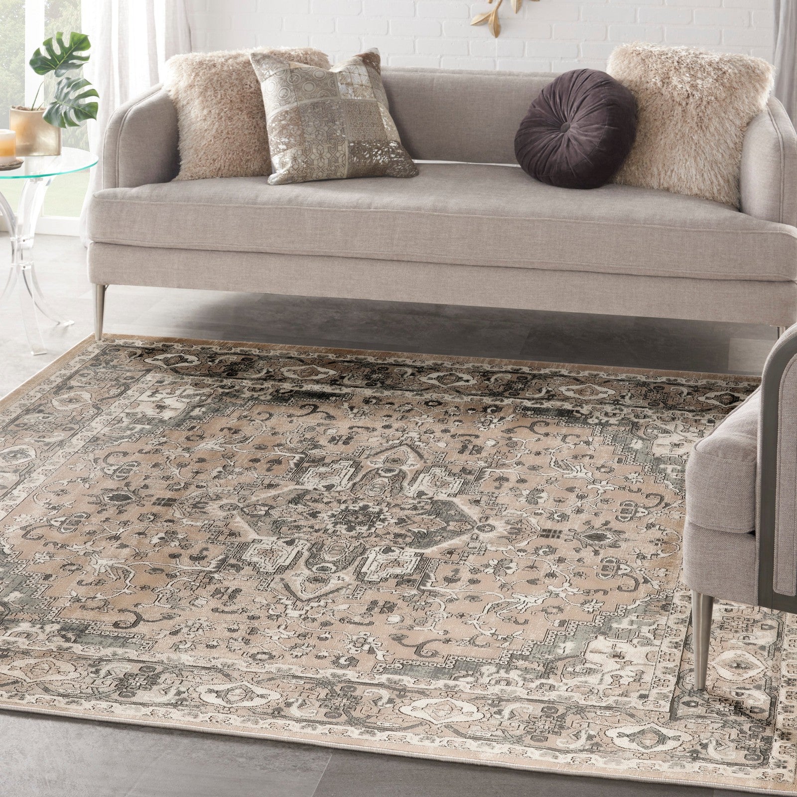 Nourison Quarry QUA05 Farmhouse Indoor Rug