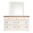 Magnussen Home Kingston Whisper White & Cerused Nutmeg Drawer Dresser