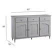 Pulaski Furniture Pulaski Furniture Accents Light Grey Credenza