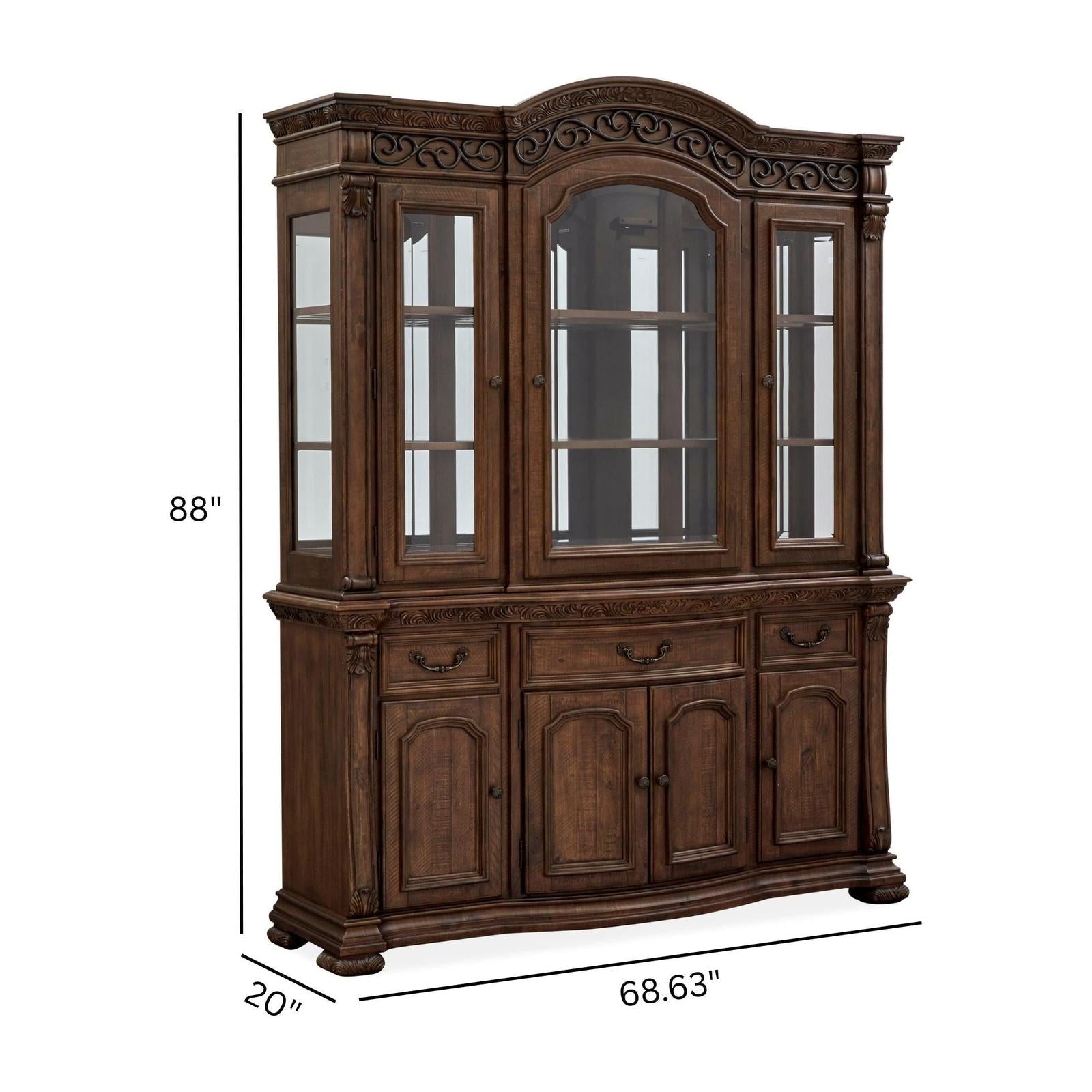 Magnussen Home Durango Willadeene Brown Buffet