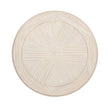Magnussen Home Bostwick Coconut Cream Round End Table