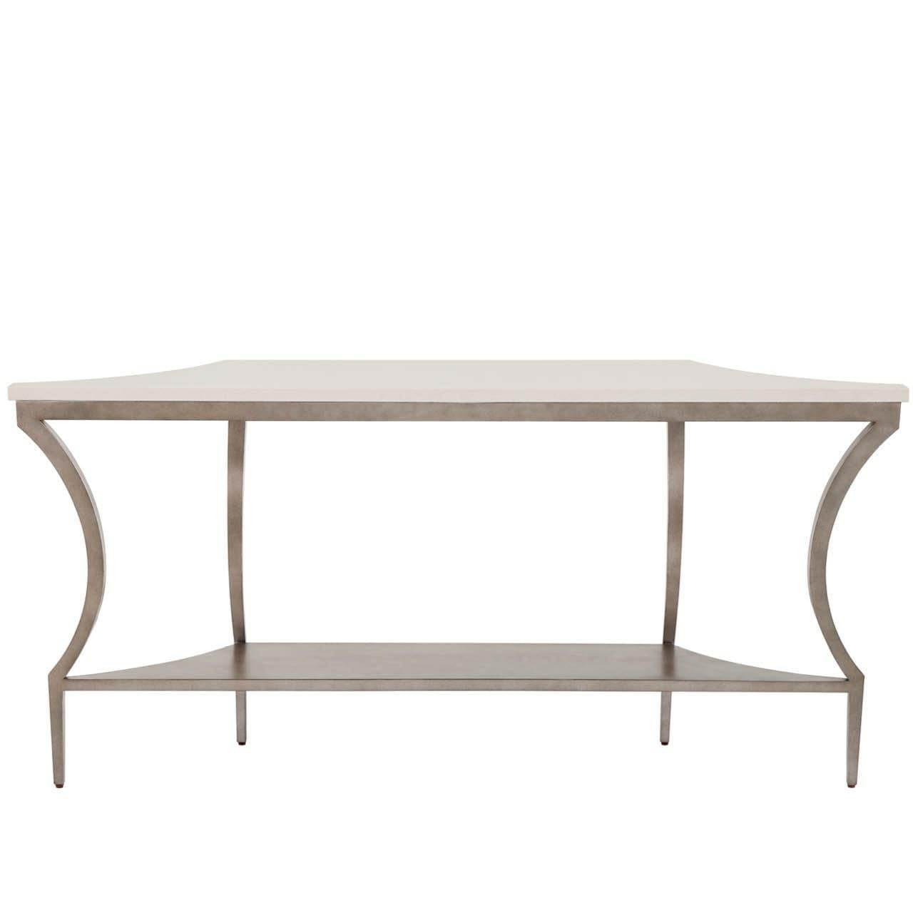 Universal Furniture Birchaven White Quartz Top Console