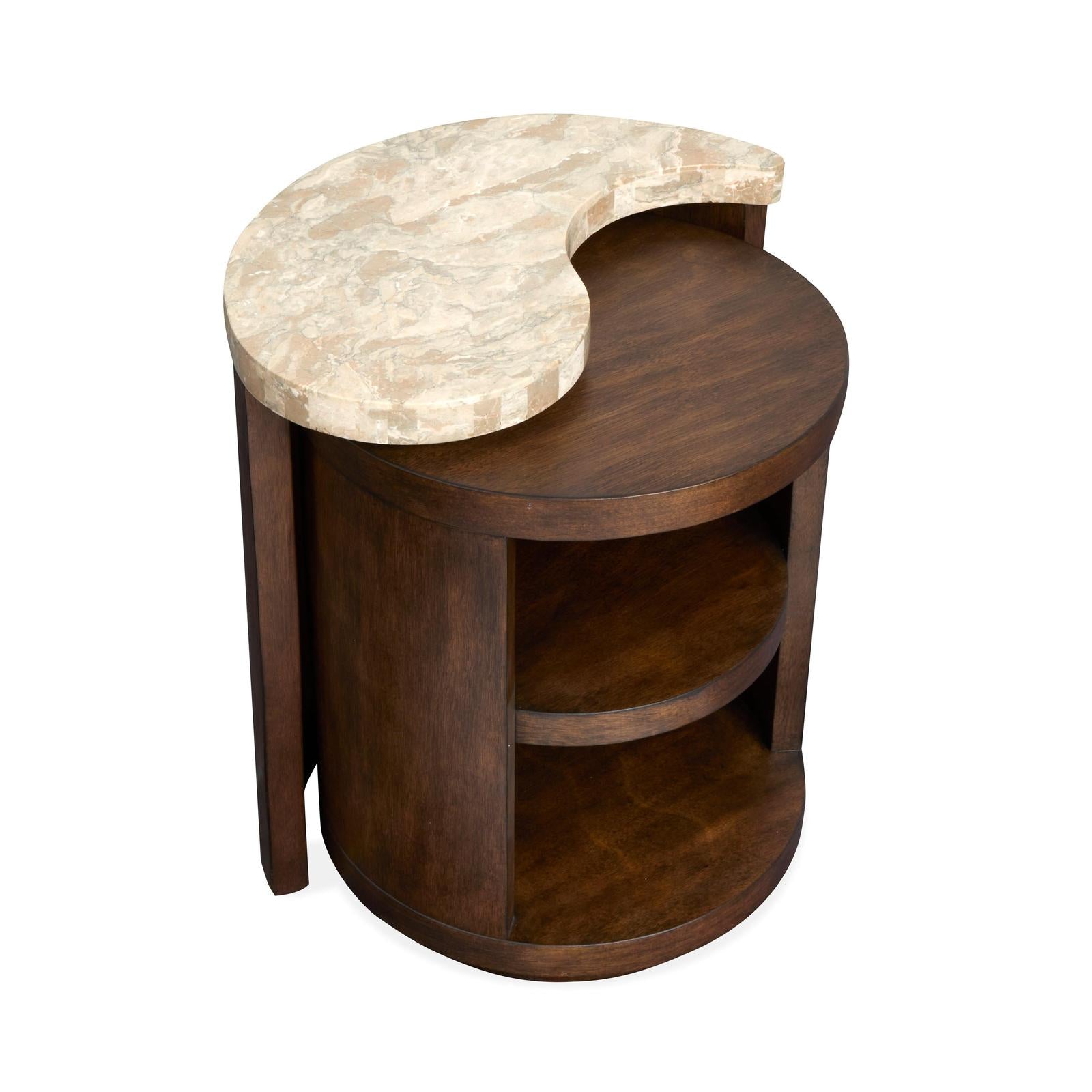 Magnussen Home Mcpherson Burnt Umber End Table