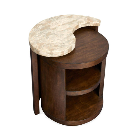 Magnussen Home Mcpherson Burnt Umber End Table