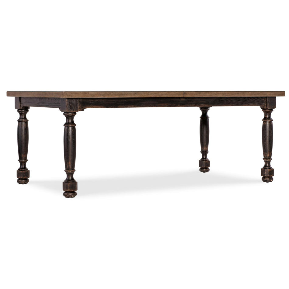 Hooker Furniture Americana Leg Dining Table with 22