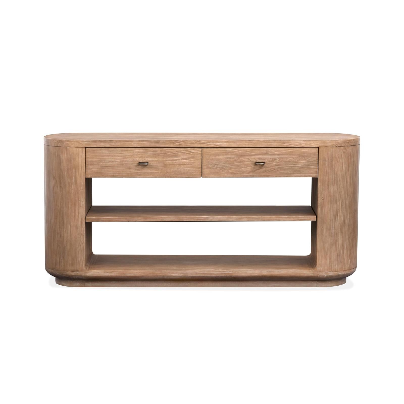 Magnussen Home Sanford Chateau Brown Console Sofa Table