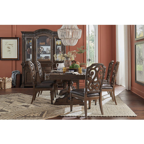 Magnussen Home Durango Willadeene Brown Side Chair Set of 2