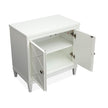 Magnussen Home Springhouse Whisper White Door Nightstand