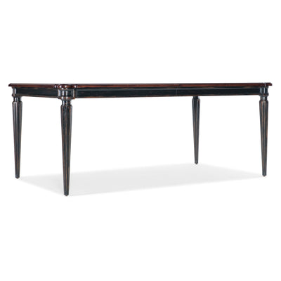 Hooker Furniture Charleston Rectangle Leg Dining Table w-2-22in Leaves