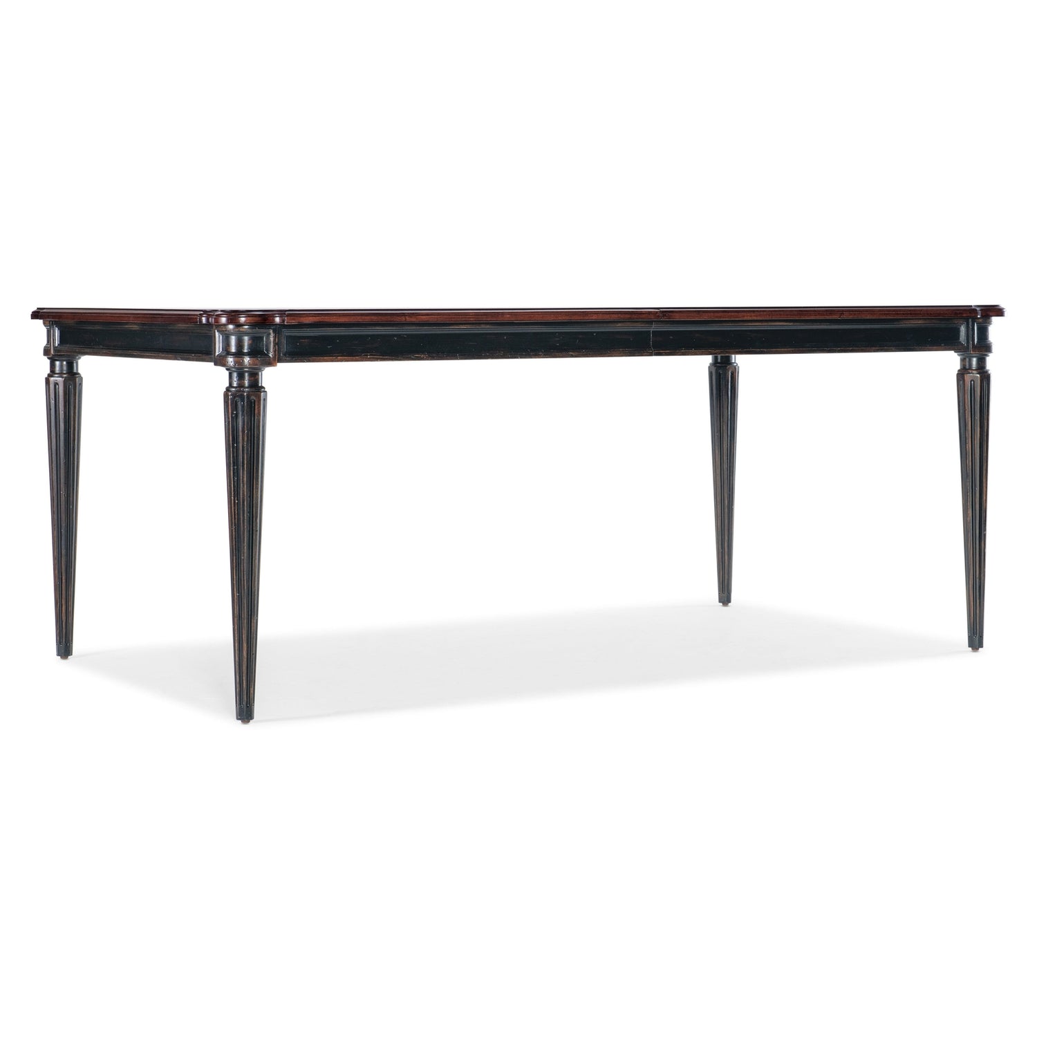 Hooker Furniture Charleston Rectangle Leg Dining Table w-2-22in Leaves