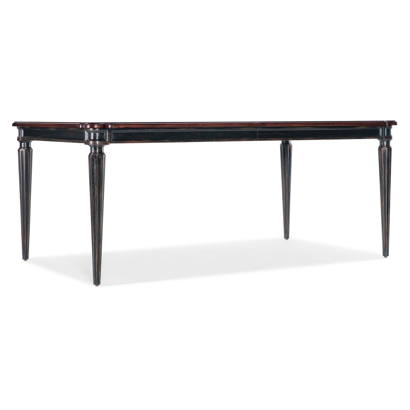 Hooker Furniture Charleston Rectangle Leg Dining Table w-2-22in Leaves