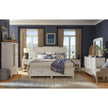 Magnussen Home Willowbrook Egg Shell White Bed
