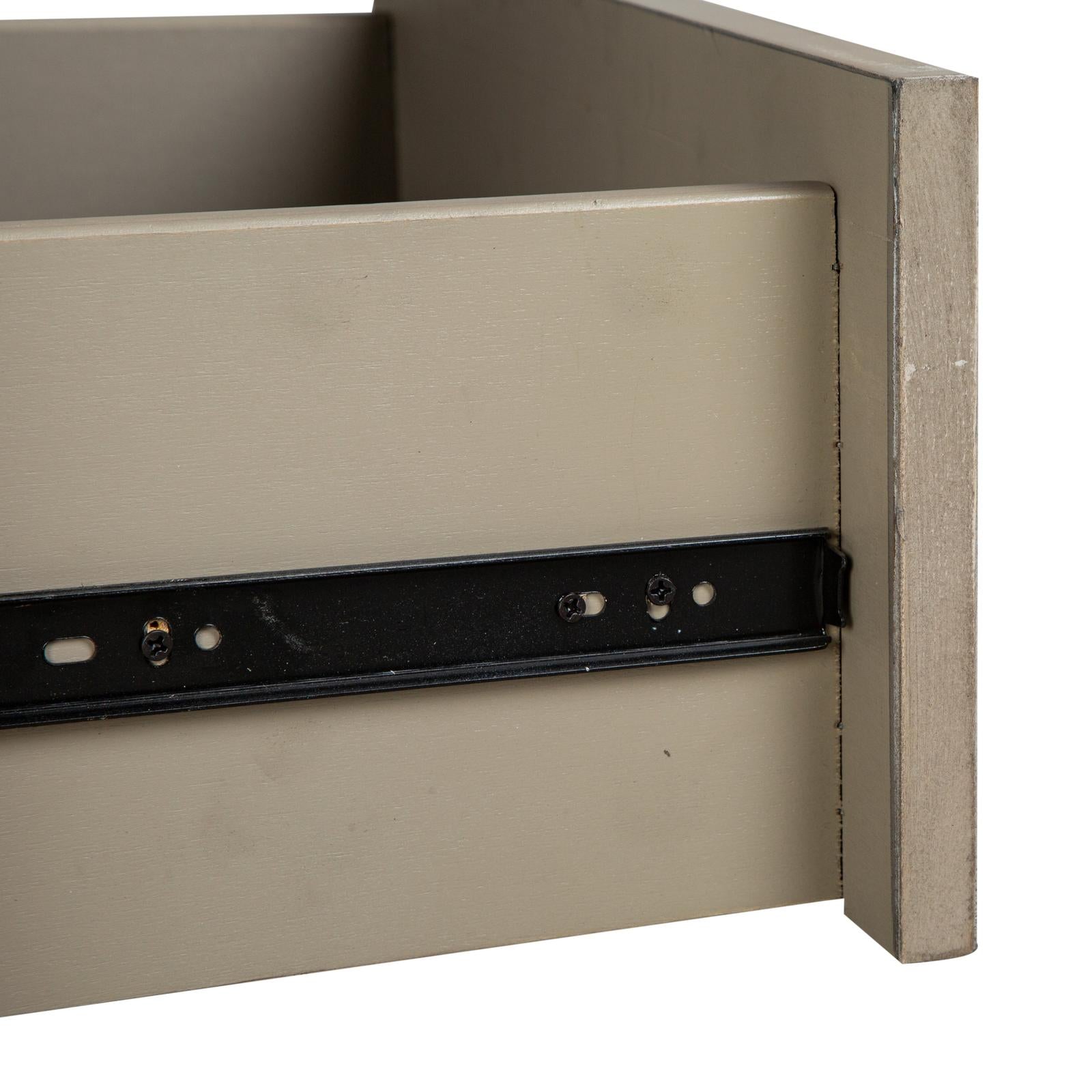 Magnussen Home Conrad Stone Harbor Grey Rectangular Sofa Table