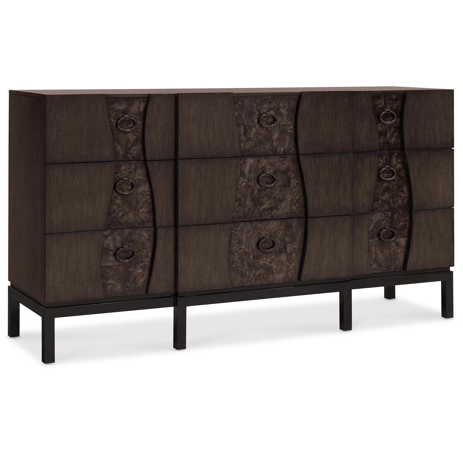 Pulaski Furniture Modern Mosaic Brown Dresser