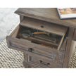 Magnussen Home Lancaster Dovetail Grey Executive Desk