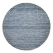Feizy Janson I6062 Transitional Stripes, Blue/Gray, 8' x 8' Round Rug