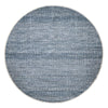 Feizy Janson I6062 Transitional Stripes, Blue/Gray, 8' x 8' Round Rug
