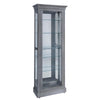 Pulaski Furniture Pulaski Furniture Accents Gray Side Entry Curio Cabinet