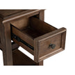 Magnussen Home Cormac Brown Rectangular Accent Table