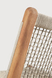 Ethnicraft Jack Woven Outdoor Lounge Chair